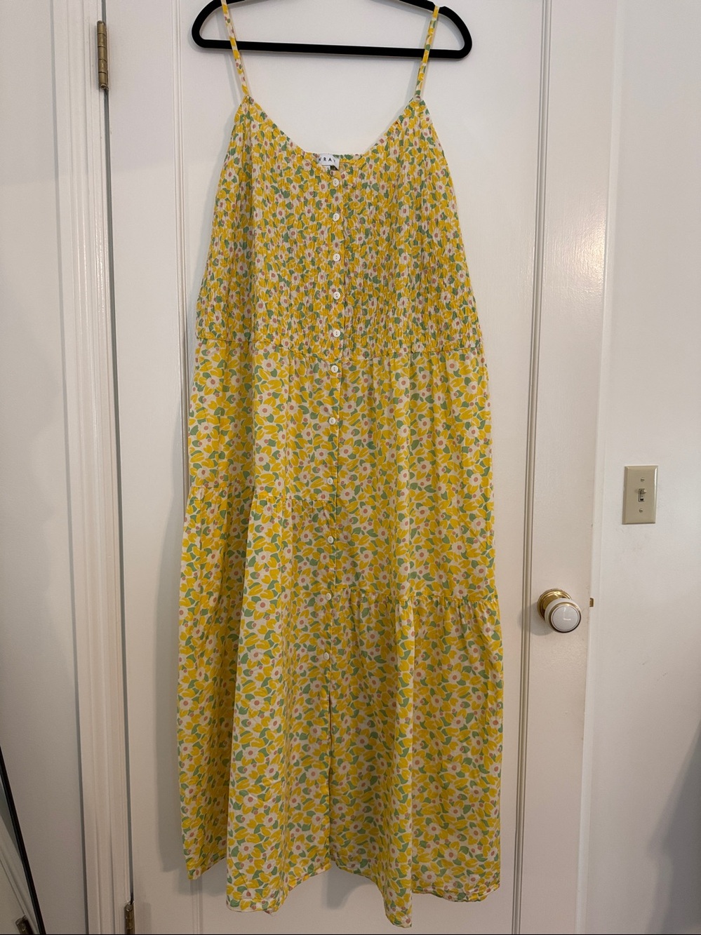 Wray | 4XL | Button Front Floral Dress